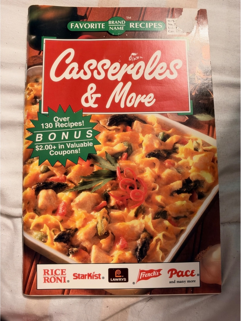 Favorite Brand Name Recipes Casseroles & More Cookbook